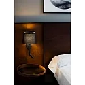 Faro Væglampe SAVOY E27 IP20, sort 