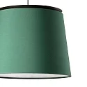 Faro Pendel SAVOY E27 IP20, grøn, sort 
