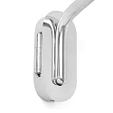 Faro Væglampe ETERNA E27 IP20, chrom, sort 