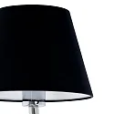 Faro Væglampe ETERNA E27 IP20, chrom, sort 