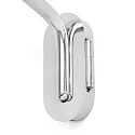 Faro Væglampe ETERNA E27 IP20, beige, chrom 