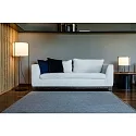 Faro floor lamp DRUM E27 IP20, beige, black matt 