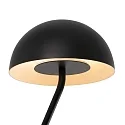Faro wall luminaire PURE LED IP20, black matt, white 