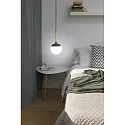 Faro Pendel MINE E27 IP20, mørkegrå 