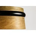 Væglampe LOOP LED IP20, sort mat 