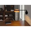 Faro Væglampe LOOP LED IP20, sort mat 