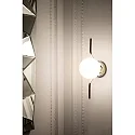 Faro Væglampe LE LED IP20, blank, guld 