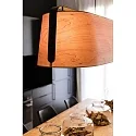 Faro Pendel STOOD 5-flammer E27 IP20, sort mat 