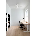 Faro Loftsventilator FRASER M med fjernbetjening IP20, hvid mat