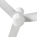 Faro Loftsventilator PUNT M med fjernbetjening IP20, hvid mat