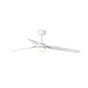 Faro Loftsventilator PUNT M med fjernbetjening IP20, hvid mat