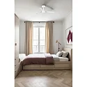 Faro Ceiling fan MINI PUNT S with remote control IP20, white matt
