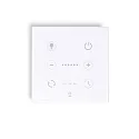 radio wall switch with output for radio control signal (RF), white