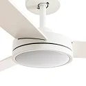 Ceiling fan BARTH with remote control IP20, white matt