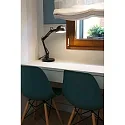 Faro Bordlampe BAOBAB vipbar E14 IP20, sort mat 