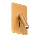 Vægindbygningslampe SUAU LED IP20, bronze 