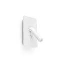 Væglampe SUAU LED IP20, hvid mat 