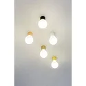 Faro Væglampe TEN E27 IP20, hvid mat 