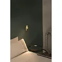 Faro Væglampe LE LED IP20, guld, satin 