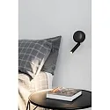 Faro Væglampe PRESS LED IP20, sort mat 