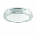 Badeværelse lampe LOGOS 2-flammer E27 IP44, grå, nikkel satin 