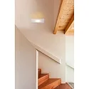 Faro Væglampe CHERAS R7S IP20, hvid mat 
