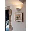 Faro Væglampe SNOW E14 IP20, hvid mat 