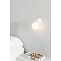 Faro wall luminaire JOY LED IP20, white matt 