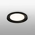 Væg- og Loftlampe DOLME LED IP20, sort mat 