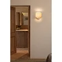 Faro Væglampe CONGA E27 IP20, hvid mat 