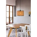 Faro Pendel MAMBO E27 IP20, sort mat 