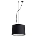 Pendel CONGA E27 IP20, sort mat 