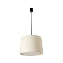 Pendel CONGA E27 IP20, sort mat, hvid 
