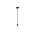 Pendel ART 1-flamme E27 IP20, sort 