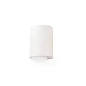 wall luminaire COTTON half round E27 IP20, white matt 