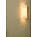 Faro wall luminaire COTTON 2 flames E27 IP20, white matt 