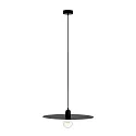 Pendel PLAT E27 IP20, sort mat 