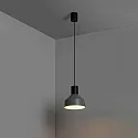 Faro Pendel KOMBO E27 IP20, grå, sort mat 