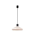 Pendel KOMBO E27 IP20, beige, sort mat 