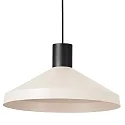 Faro Pendel KOMBO E27 IP20, beige, sort mat 