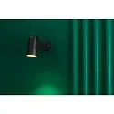 Faro outdoor wall luminaire SLOT LED IP65, black 
