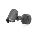 Udendørs wall luminaire FOC 150 LED IP65, mørkegrå 