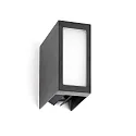 Faro outdoor wall luminaire LOG LED IP54, dark grey 