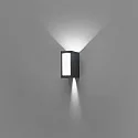 Faro outdoor wall luminaire LOG LED IP54, dark grey 