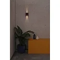 Faro Udendørs wall luminaire OLAN 2-flammer LED IP65, rustbrun 