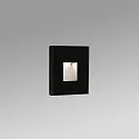 Udendørs wall luminaire DART SQ LED IP65, sort mat 
