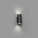 Faro Udendørs wall luminaire THON 2-flammer LED IP55, mørkegrå 