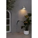 Faro outdoor wall luminaire PALS E27 IP65, white matt 