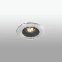 Faro downlight GEISER 130 / GU10 round, adjustable GU10 IP67, stainless steel, satined dimmable