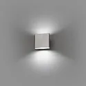 Faro Udendørs wall luminaire KAULA 2-flammer LED IP44, satin 